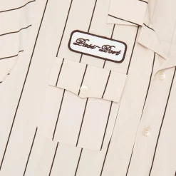 Pass~Port Striped Casual Shirt - Cream