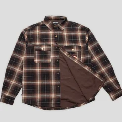 Pass~Port Sunspot Flannel Vineyard Shirt - Brown