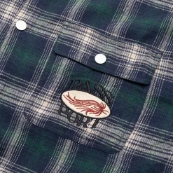 Pass~Port Sunspot Flannel Vineyard Shirt - Navy