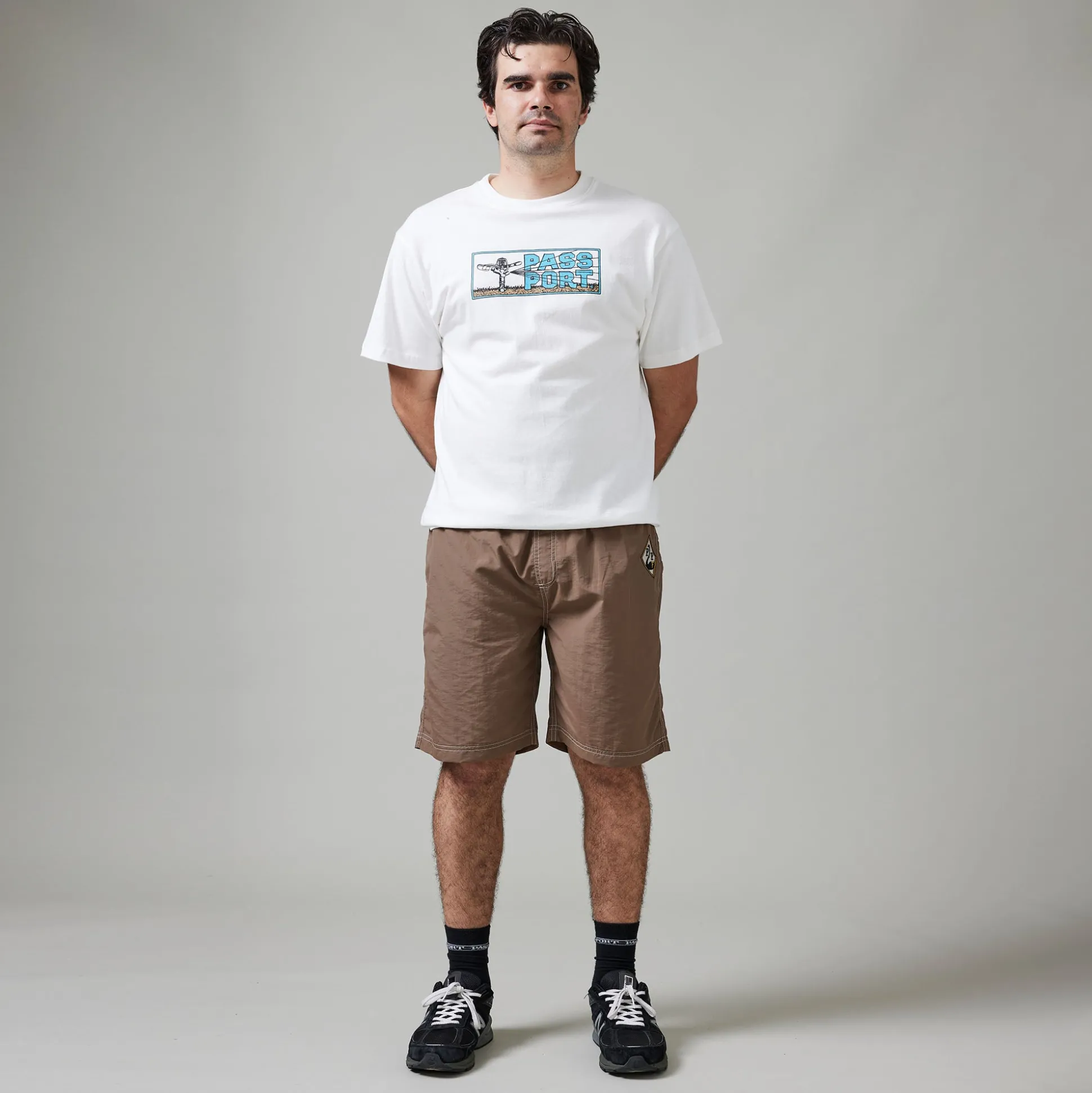 Pass~Port Swanny RPET Casual Short - Light Brown