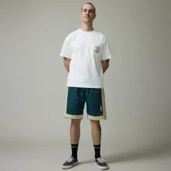 Pass~Port Tassle RPET Casual Short - Green / Cream