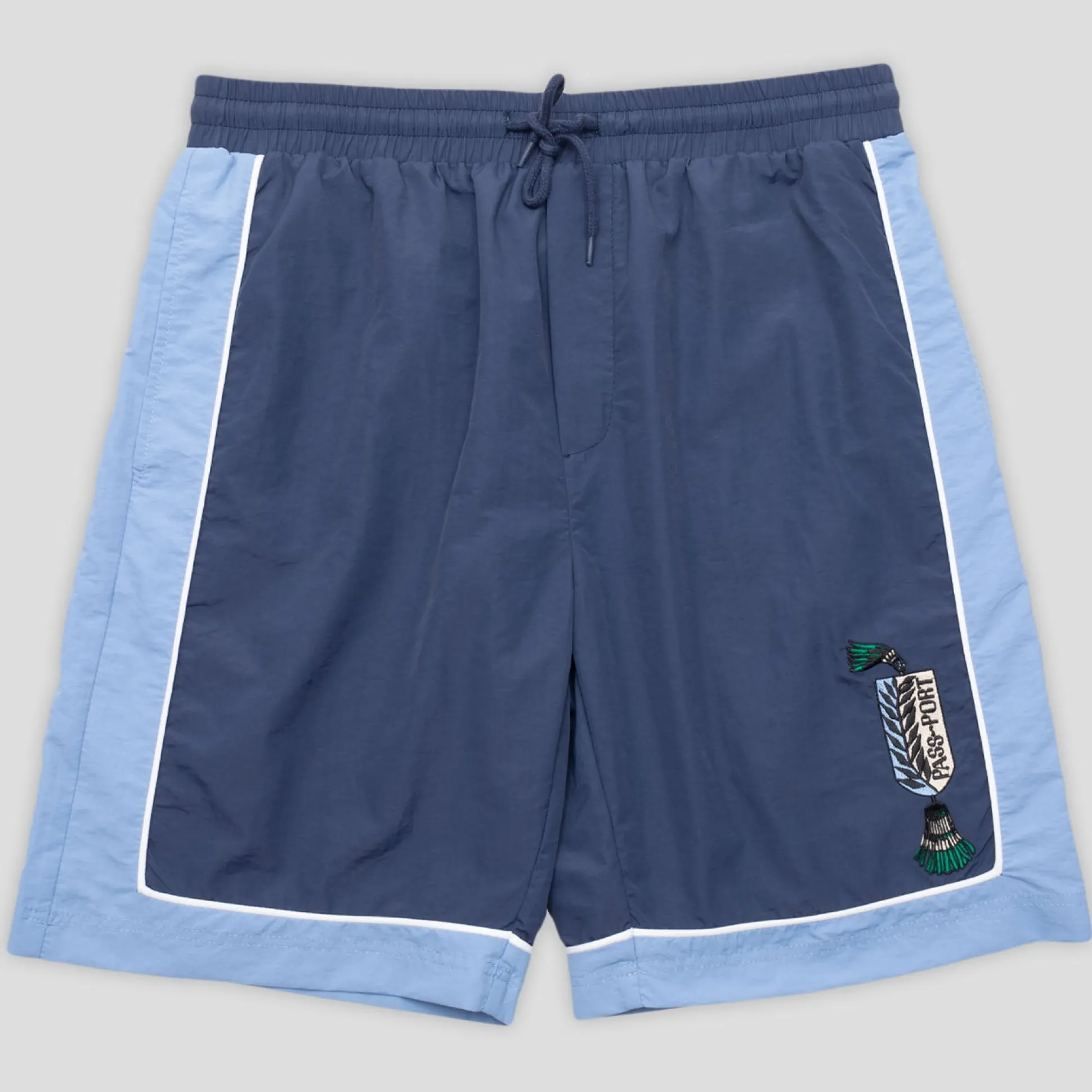 Pass~Port Tassle RPET Casual Short - Navy / Light Blue