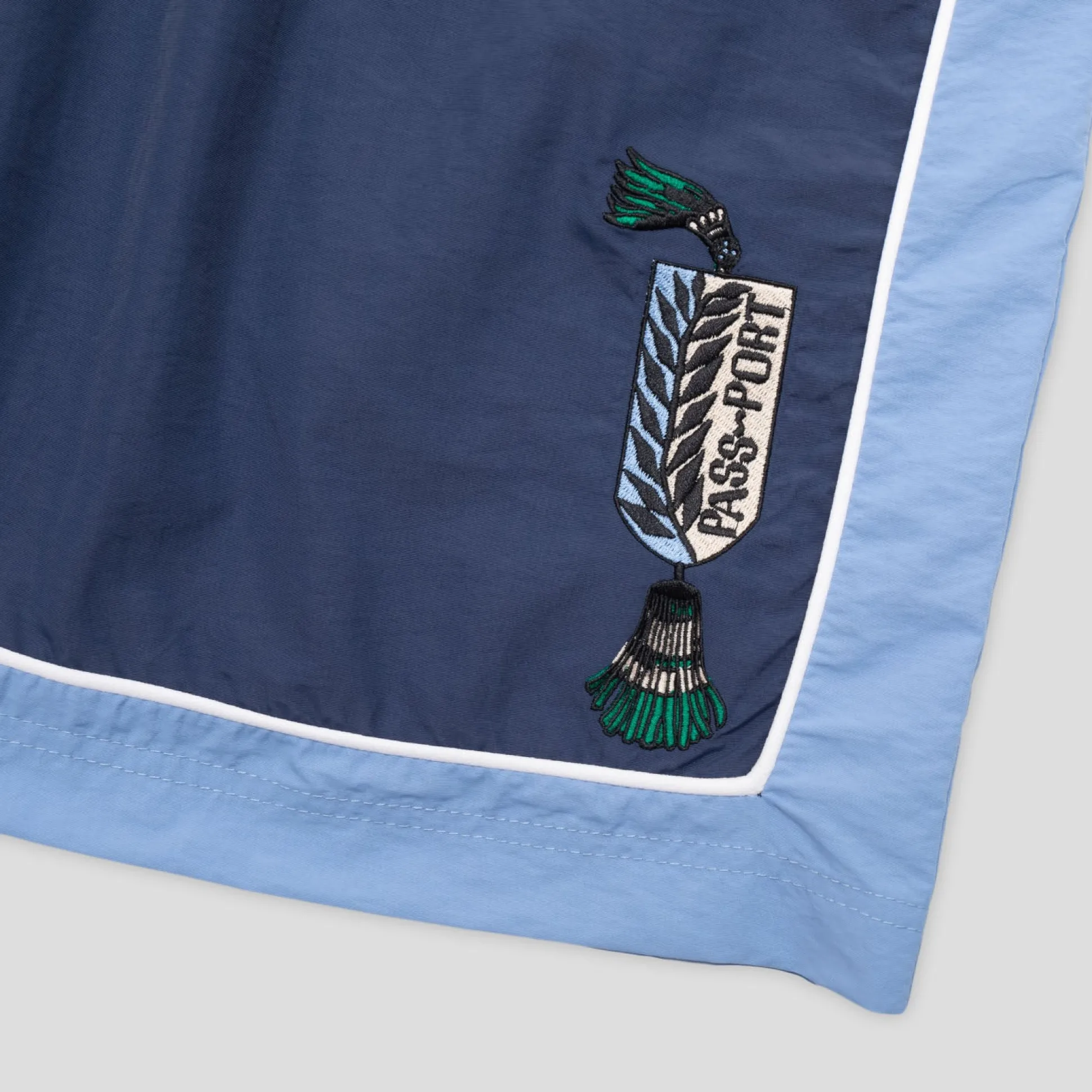 Pass~Port Tassle RPET Casual Short - Navy / Light Blue