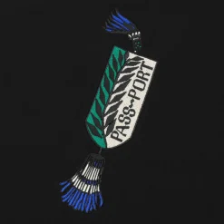 Pass~Port Tassle Tee - Black