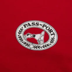 PASS~PORT "TEST STRIP" TEE RED