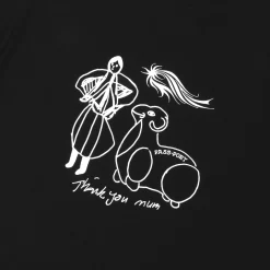 Pass~Port Thank You Mum Tee - Black