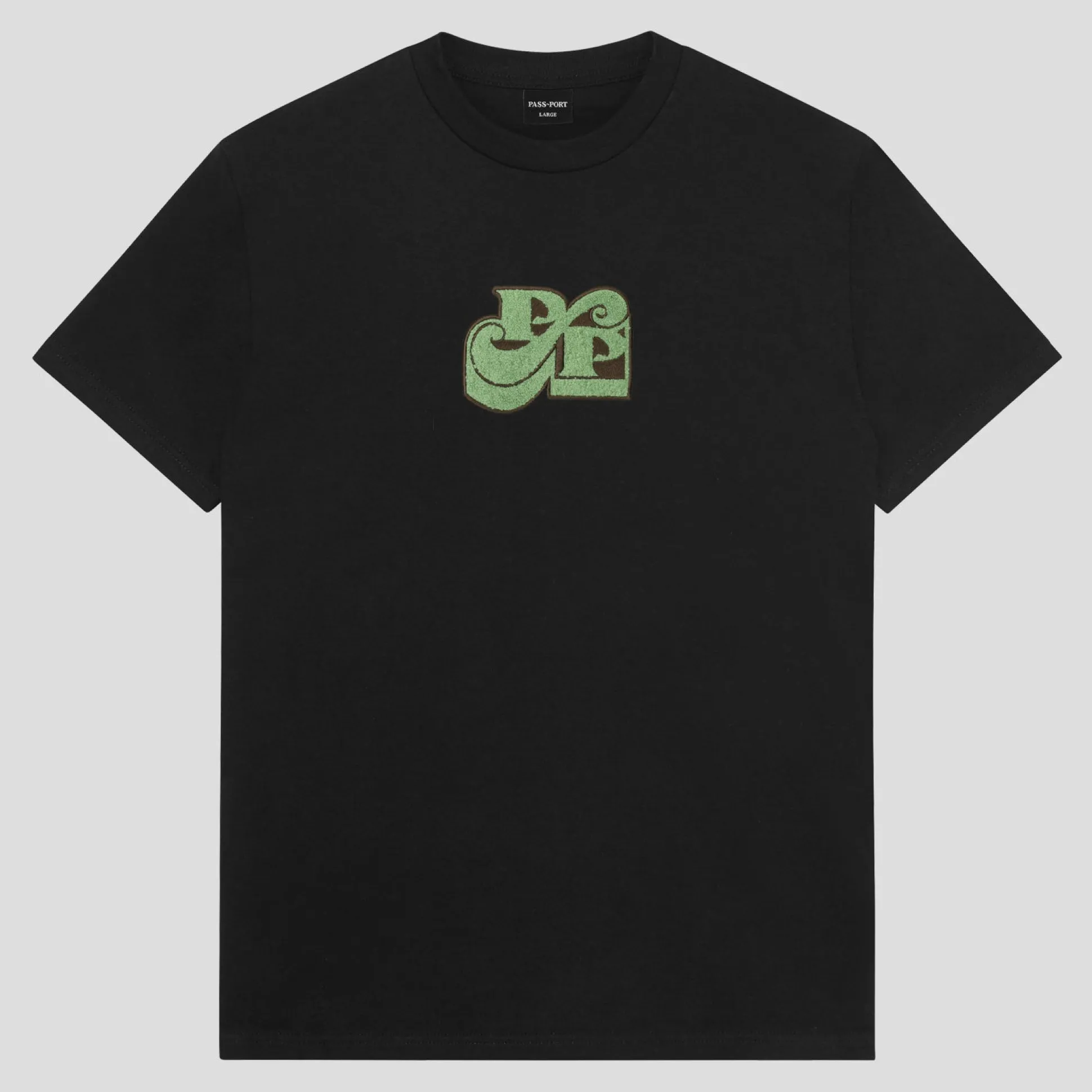 Pass~Port Tilde Stamp Tee - Black