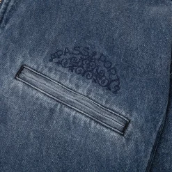 Pass~Port Vineyard Birds Denim Delivery Jacket - Washed Indigo