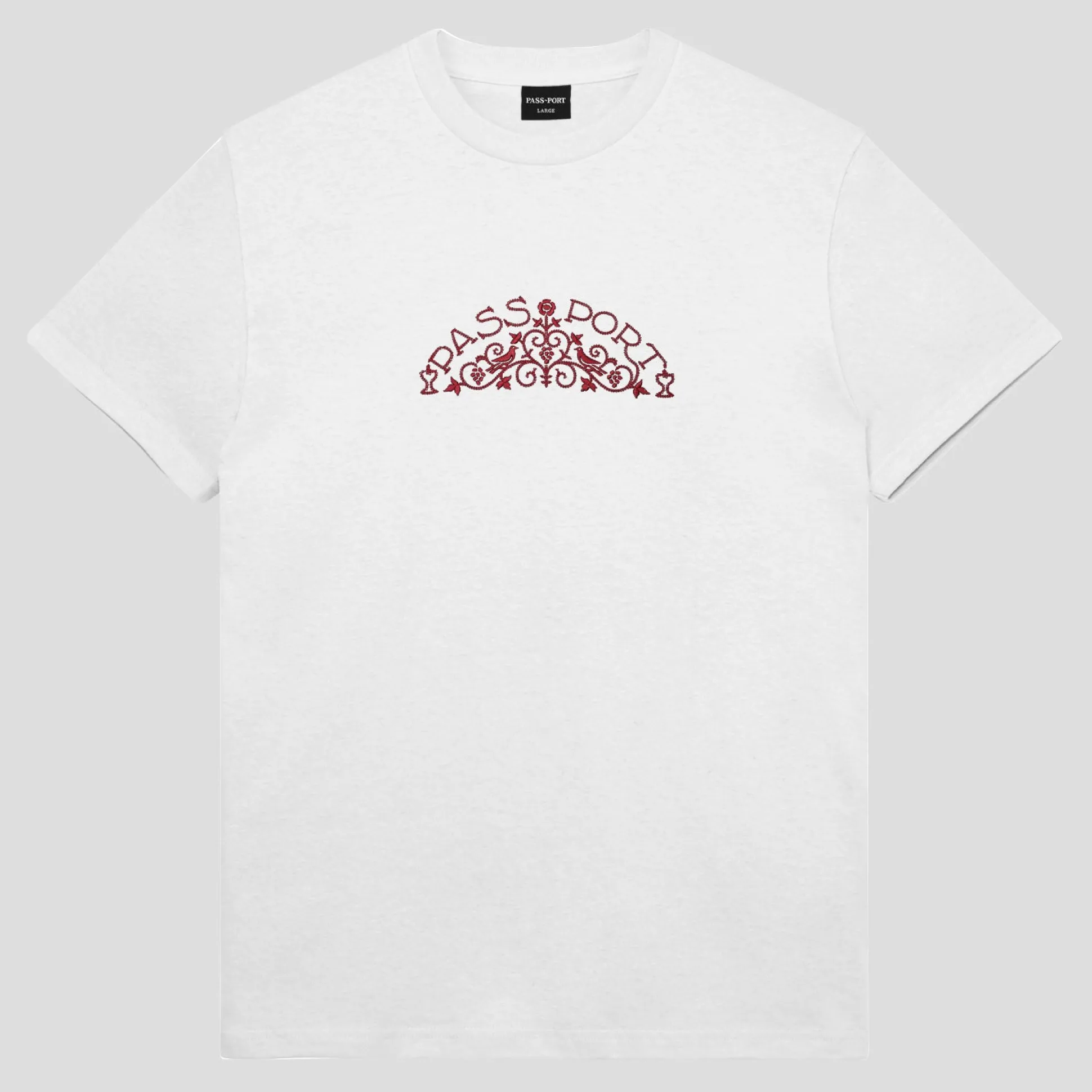 Pass~Port Vineyard Birds Tee - White