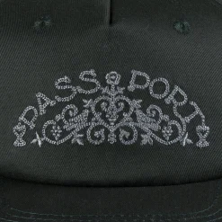 Pass~Port Vineyard Birds Workers Cap - Dark Elm