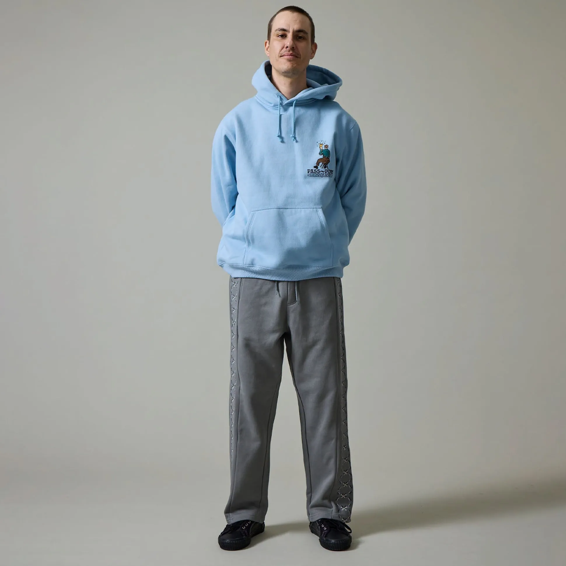 Pass~Port Wattle Organic Track Pants - Ash