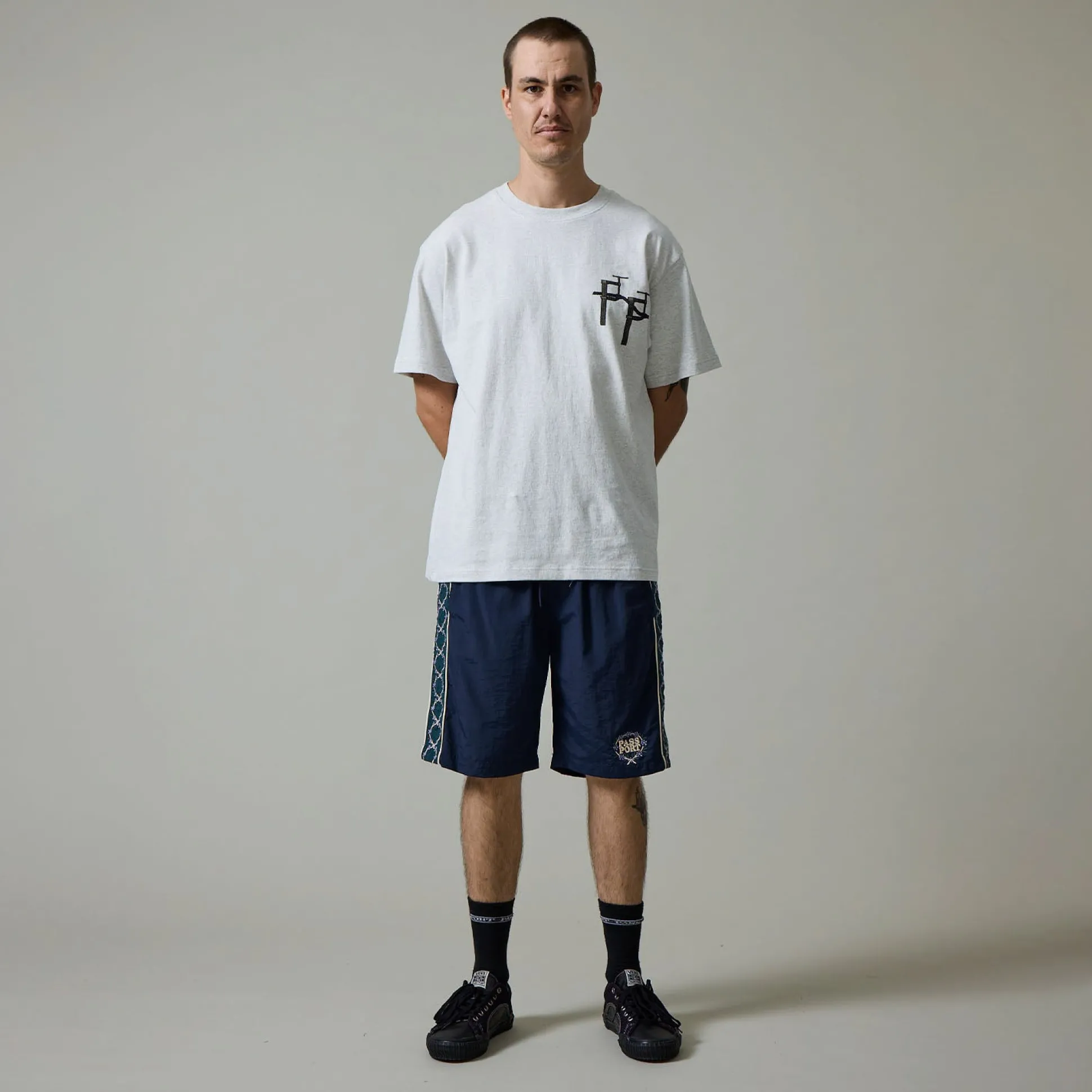 Pass~Port Wattle RPET Casual Short - Navy / Teal