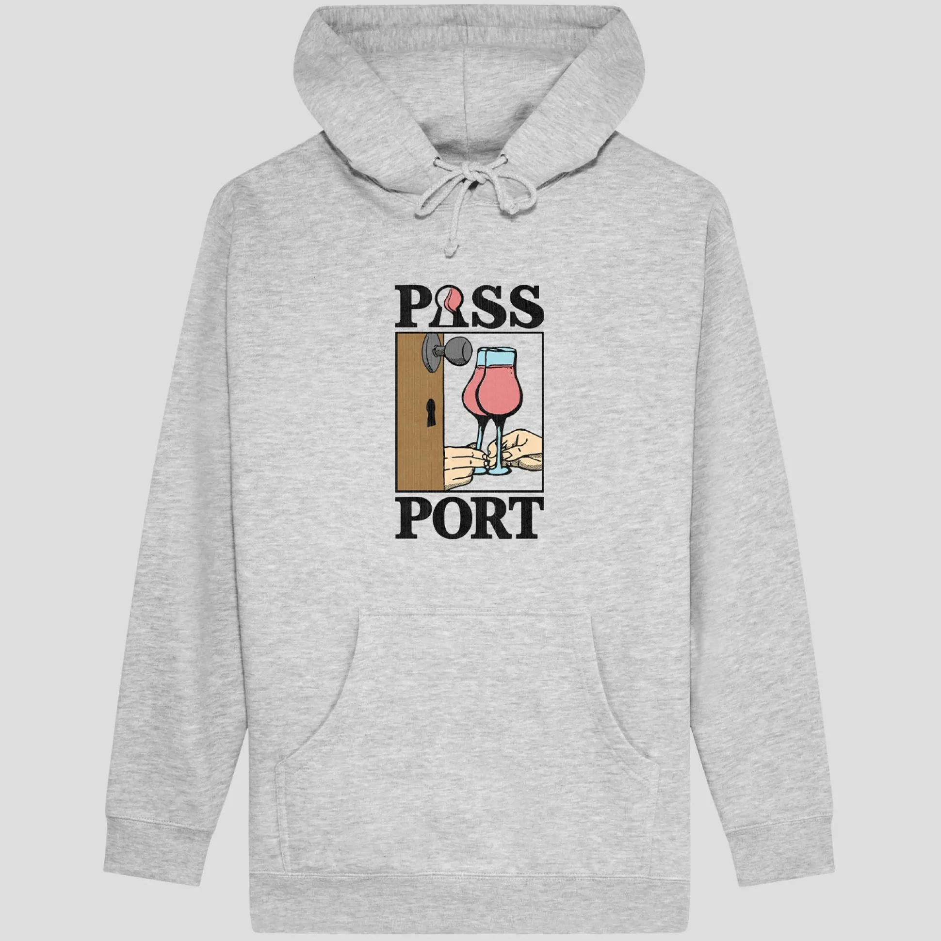Pass~Port What U Think U Saw Hoodie - Ash