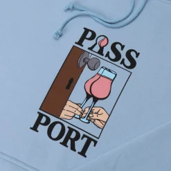 Pass~Port What U Think U Saw Hoodie - Light Blue