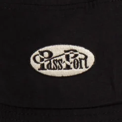Pass~Port Whip Logo RPET Bucket Hat - Black