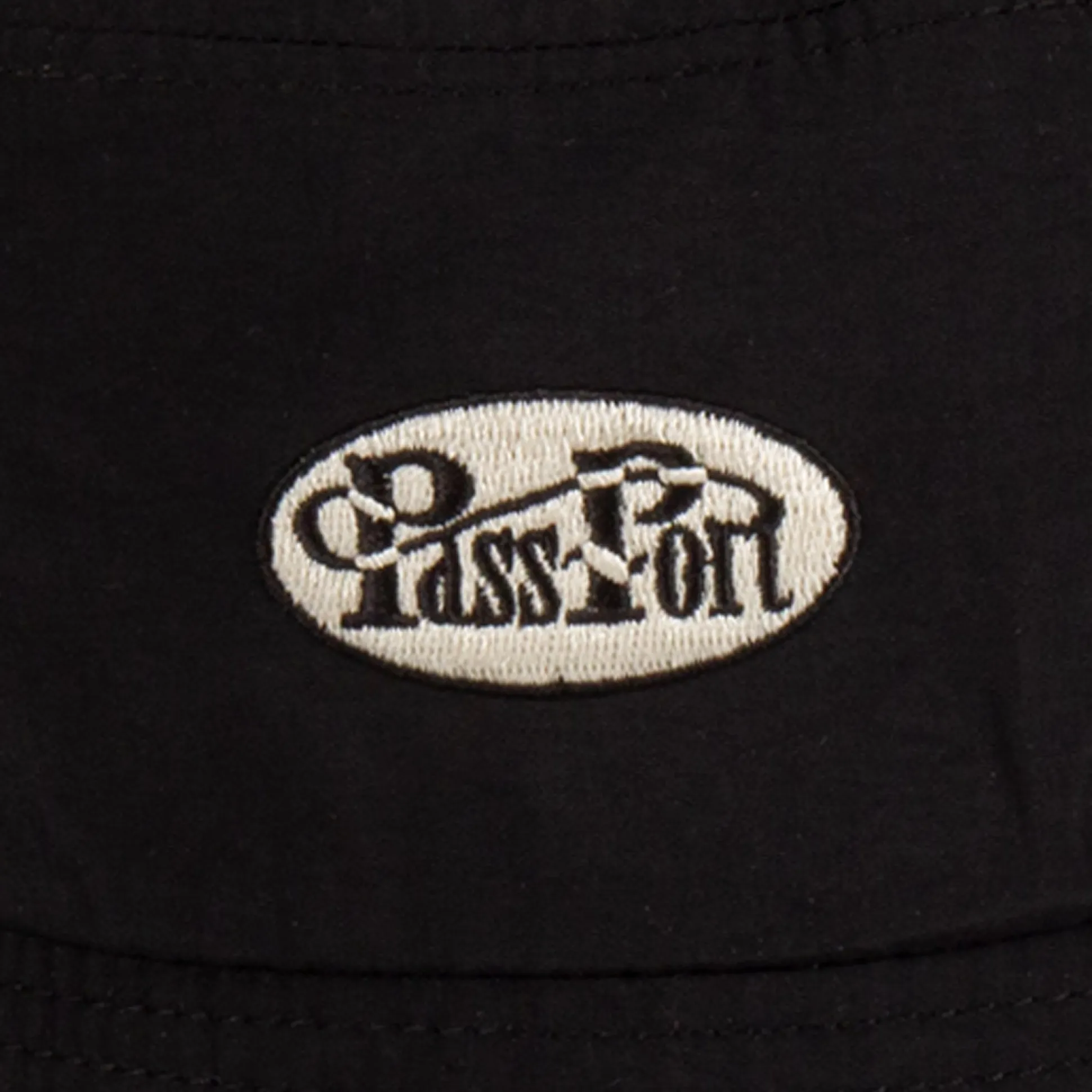 Pass~Port Whip Logo RPET Bucket Hat - Black