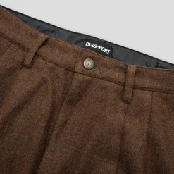 Pass~Port Woolen Leagues Club Pant - Brown