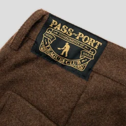 Pass~Port Woolen Leagues Club Pant - Brown