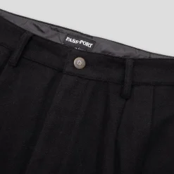 Pass~Port Woolen Leagues Club Pant - Black