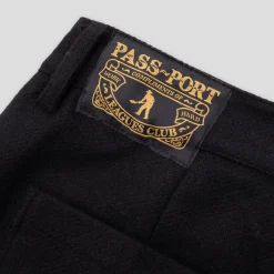 Pass~Port Woolen Leagues Club Pant - Black