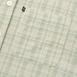 Pass~Port Workers Check Shirt Short-sleeve - Green / Blue