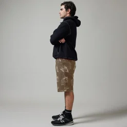 Pass~Port Workers Club Denim Short - Laser Etched Trinkets Over-Dye Br