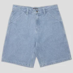Pass~Port Workers Club Denim Jean Short - Washed Light Indigo