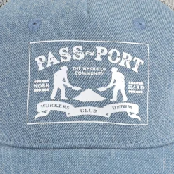 Pass~Port Workers Club Denim Packers Trucker - Light Indigo