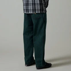 Pass~Port Workers Club Denim Jean - Dark Green Over-Dye