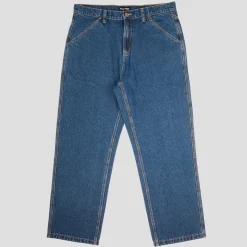 Pass~Port Workers Club Denim Jean - Washed Dark Indigo