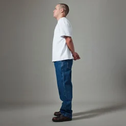 Pass~Port Workers Club Denim Jean - Washed Dark Indigo