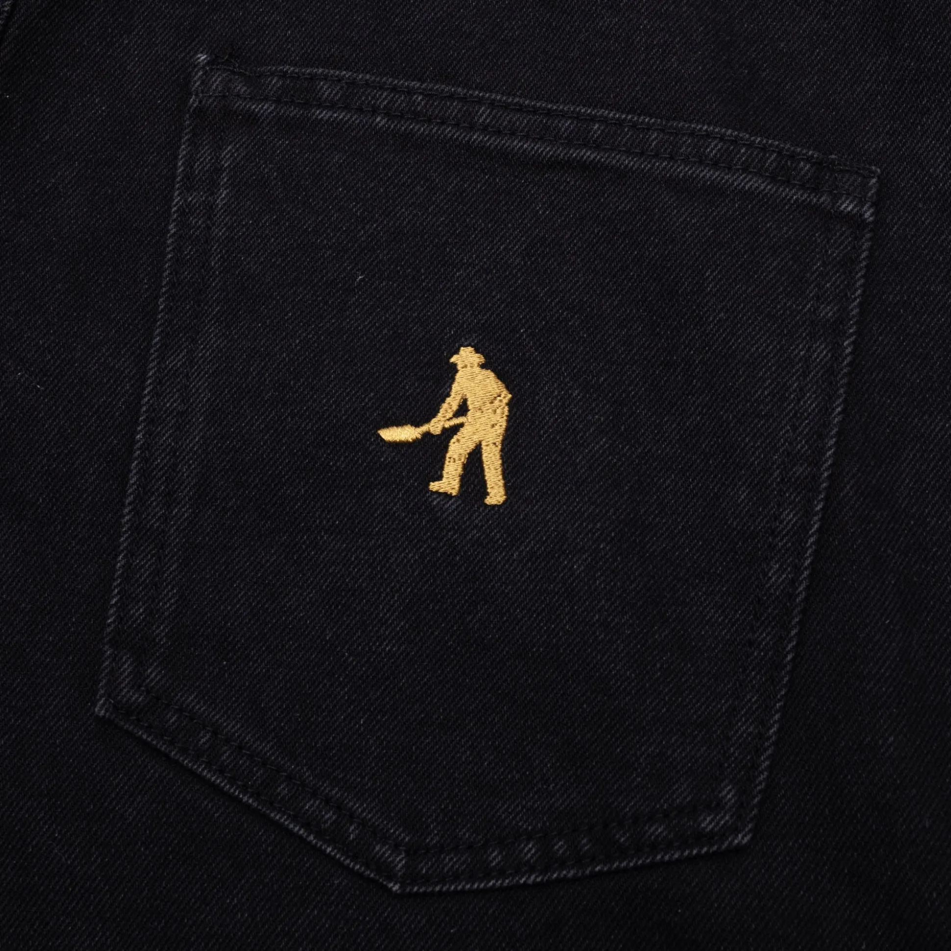 Pass~Port Workers Club Denim Jean - Washed Black