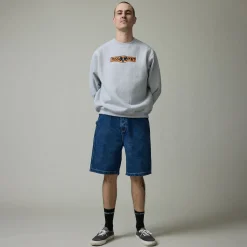 Pass~Port Workers Club Denim Jean Short - Washed Dark Indigo