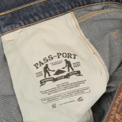 Pass~Port Workers Club Denim Jean Short - Washed Dark Indigo