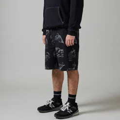 Pass~Port Workers Club Denim Short - Laser Etched Trinkets Black