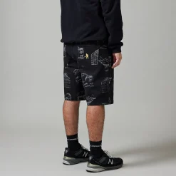 Pass~Port Workers Club Denim Short - Laser Etched Trinkets Black