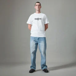 Pass~Port Workers Club Jean Pant - Faded Washed Light Indigo