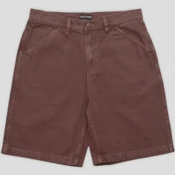 Pass~Port Workers Club Jean Short - Bottle Brown