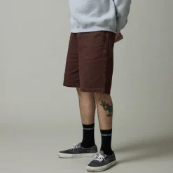 Pass~Port Workers Club Jean Short - Bottle Brown