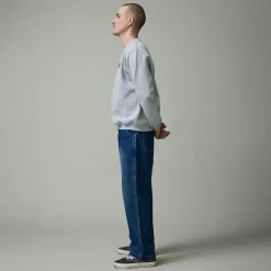 Pass~Port Workers Club Jean Pant - Faded Washed Dark Indigo