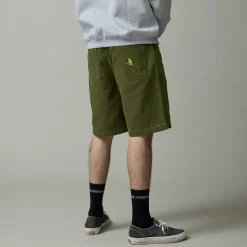 Pass~Port Workers Club Jean Short - Olive