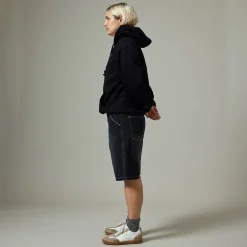 Pass~Port Workers Club Jean Short - Faded Washed Black