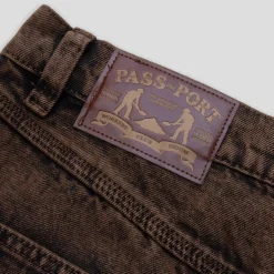 Pass~Port Workers Club Short - Brown Over-Dye
