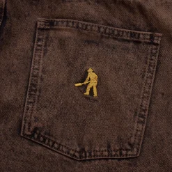 Pass~Port Workers Club Short - Brown Over-Dye