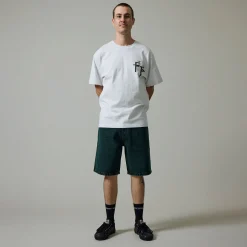 Pass~Port Workers Club Short - Dark Green Over-Dye