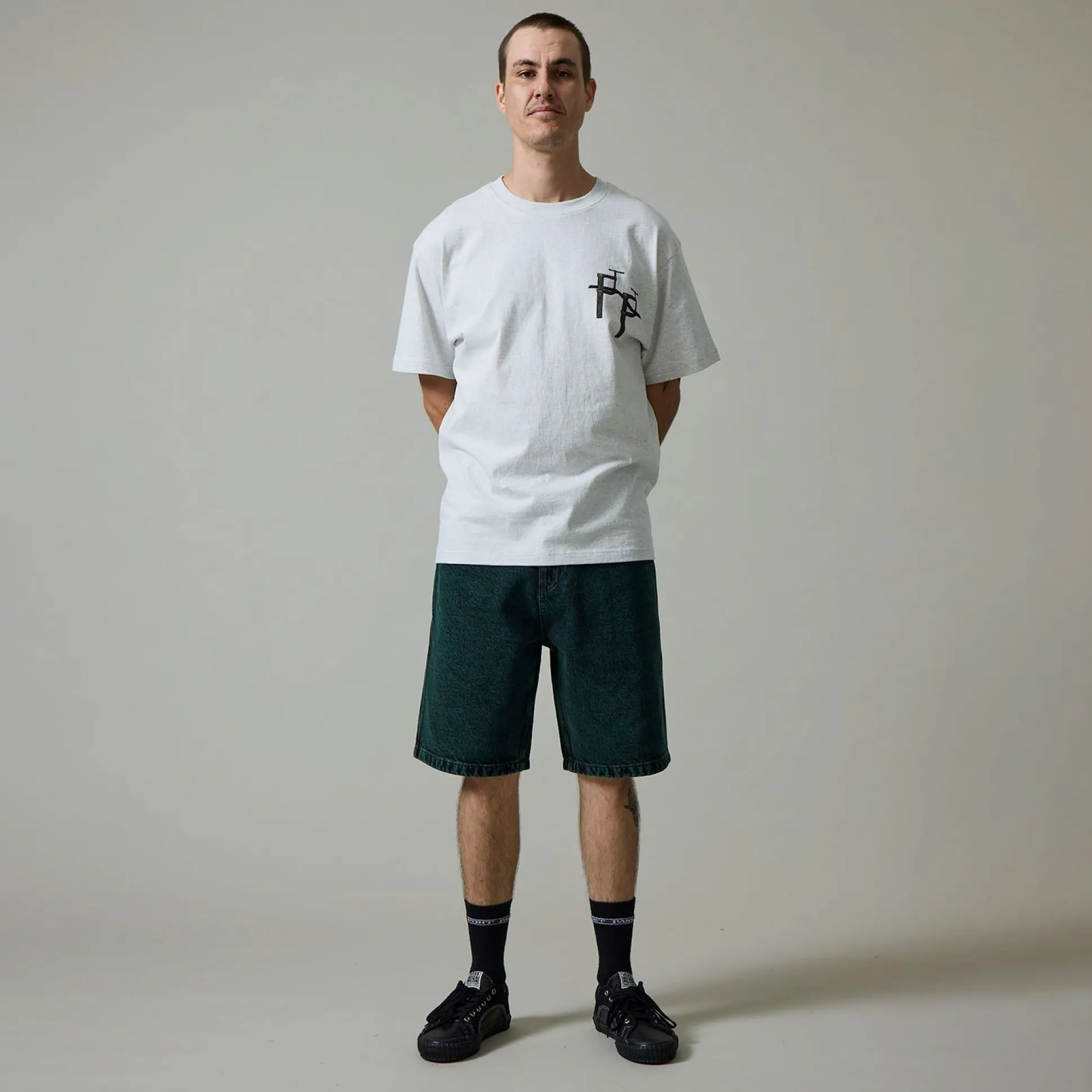 Pass~Port Workers Club Short - Dark Green Over-Dye