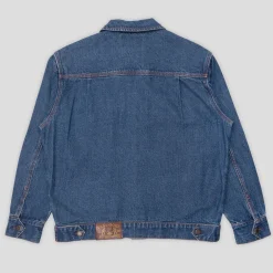 Pass~Port Workers Club Trucker Jacket - Washed Dark Indigo