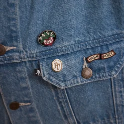 Pass~Port Workers Club Trucker Jacket - Washed Dark Indigo