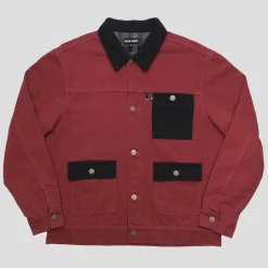 Pass~Port Workers Late Jacket - Brick Red