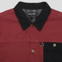 Pass~Port Workers Late Jacket - Brick Red